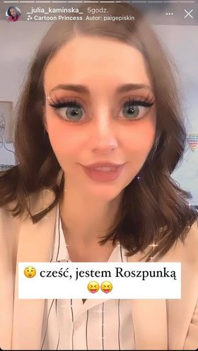 Julia Kamińska na InstaStories