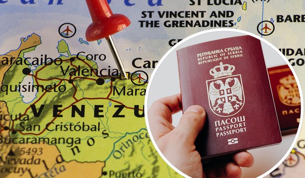 Venecuela srpski pasoš