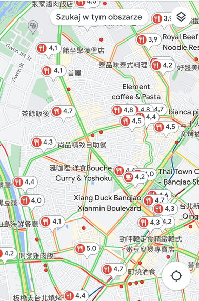 Ilość restauracji w Tajpej jest ogromna
