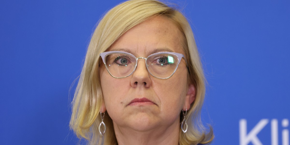  Minister klimatu i środowiska Anna Moskwa.