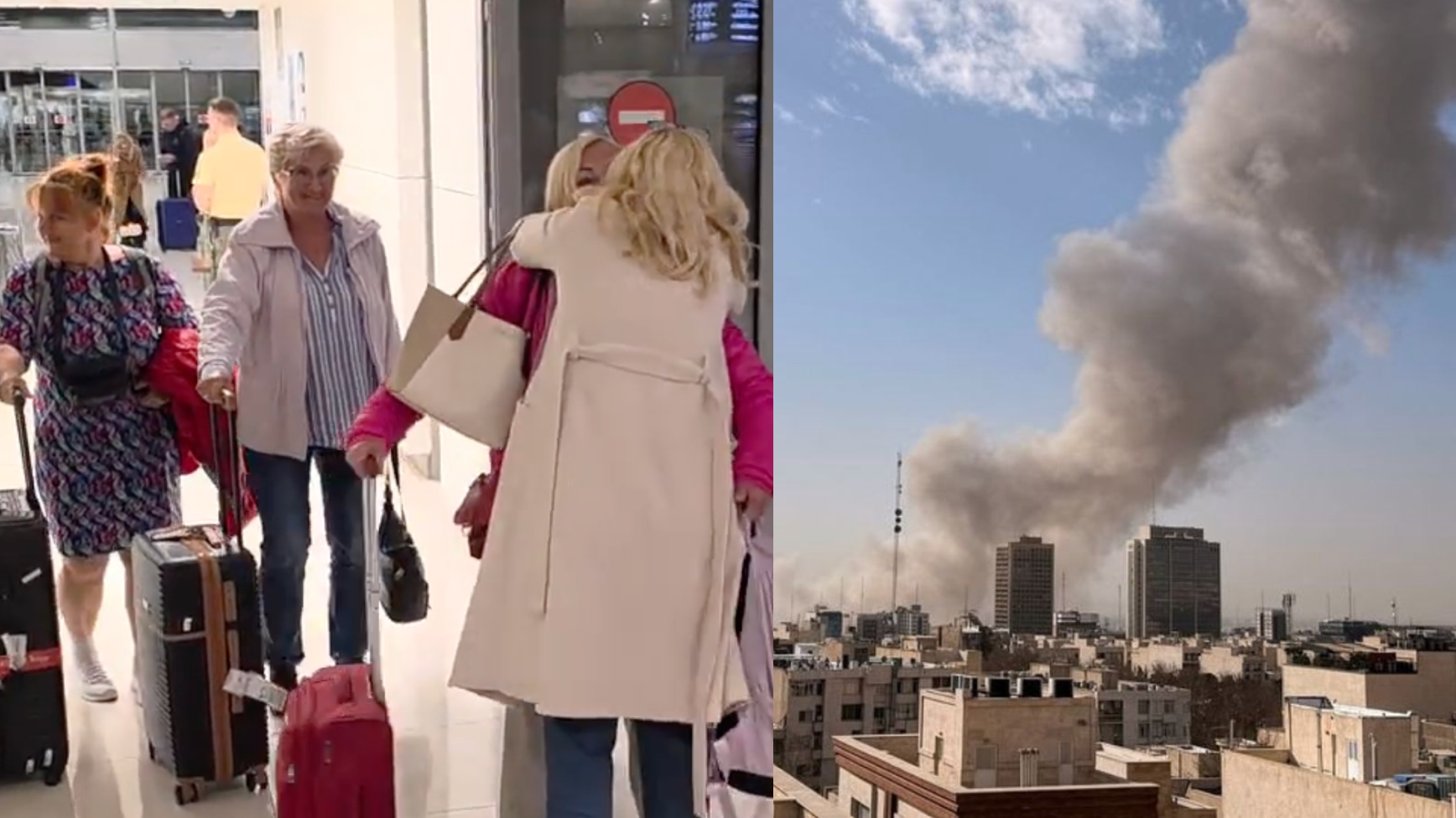 Prví Slováci ovplyvnení vojnou v Iráne sú späť.