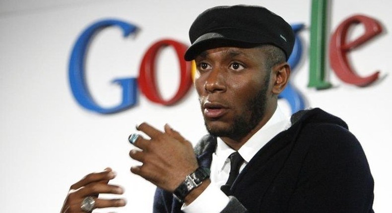 Hip hop artist Mos Def speaks during a panel discussion during the Discover Music! event at Capitol Studios in Hollywood, California October 28, 2009.    REUTERS/Mario Anzuoni