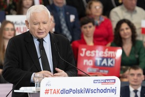 Prezes PiS Jarosław Kaczyński