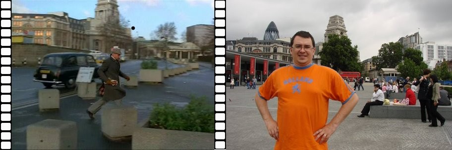 Skwer w centrum Londynu. Tego wieżowca tam nie było...