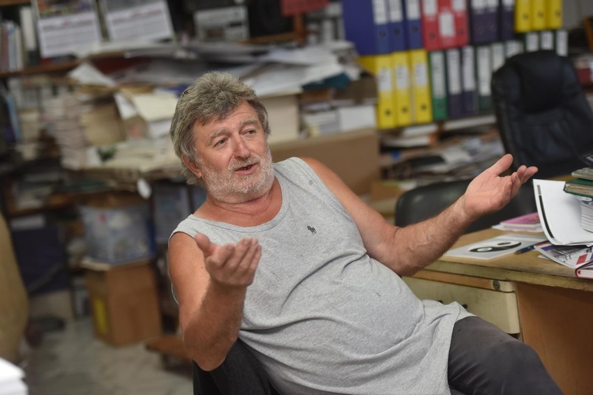 Rade Škaljac živi preko 20 godina u Vinči, na oko 3km od same deponije.