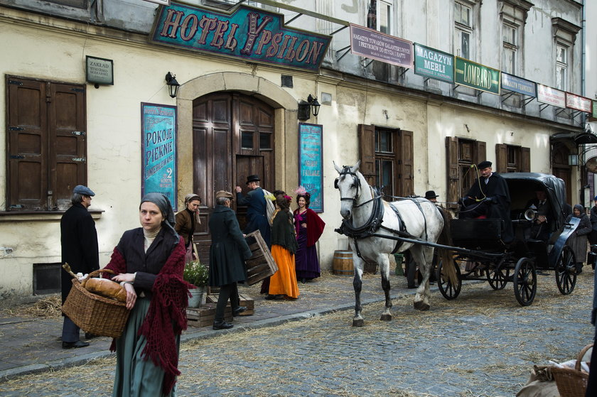 Kraków w "Belle Epoque" - kadr z serialu