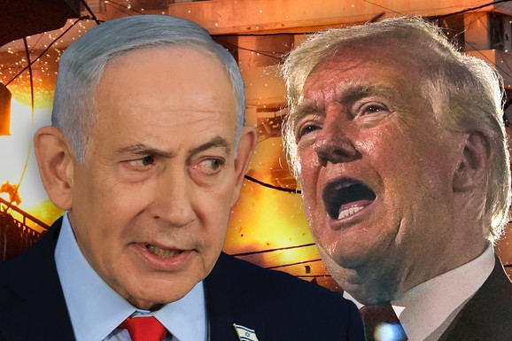 "MORAJU DA OTVORE TRAMPOV MOREUZ... MISLIM, ORMUSKI MOREUZ..." Tramp vodeni put između Persijskog i Omanskog zaliva nazvao po sebi: "Nisam slučajno ovo rekao"