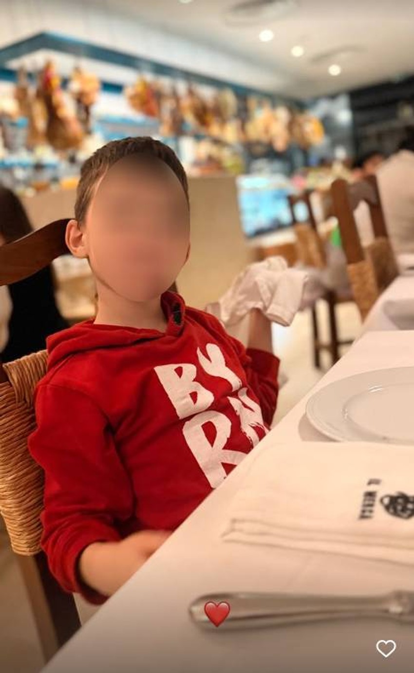 Anđela Đurašković sa sinovima u Italiji