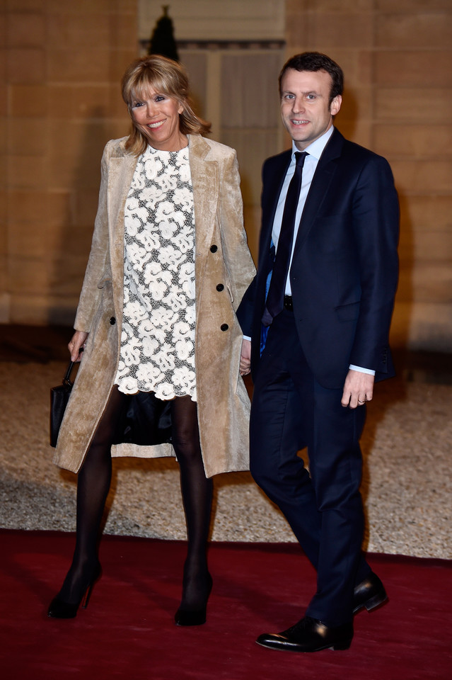 Brigitte Macron w 2016 roku