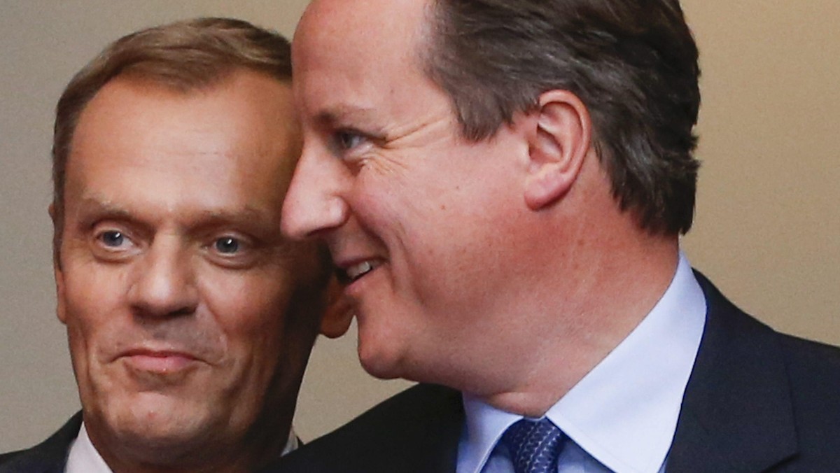 David Cameron Donald Tusk