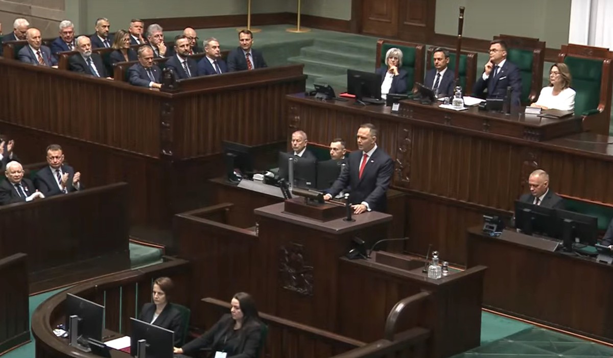 Prezydent Karol Nawrocki w Sejmie