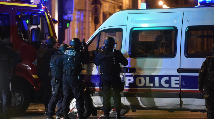 Így harcolt a rendőrség az ISIS terroristáival Franciaországban - Fotó: MTI