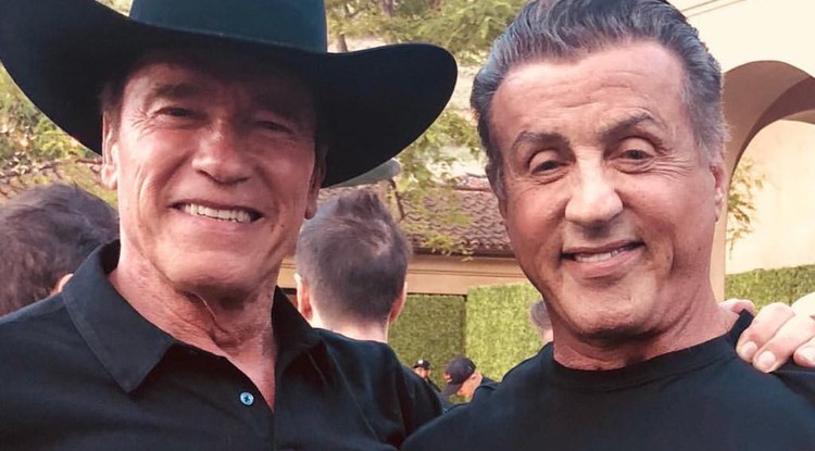 Arnold Schwarzenegger és Sylvester Stallone