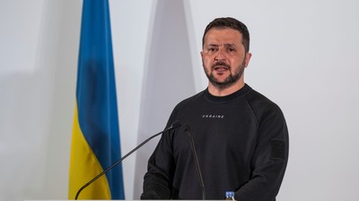 Ukrainian President Volodymyr Zelenskyy.Pool/Getty Images