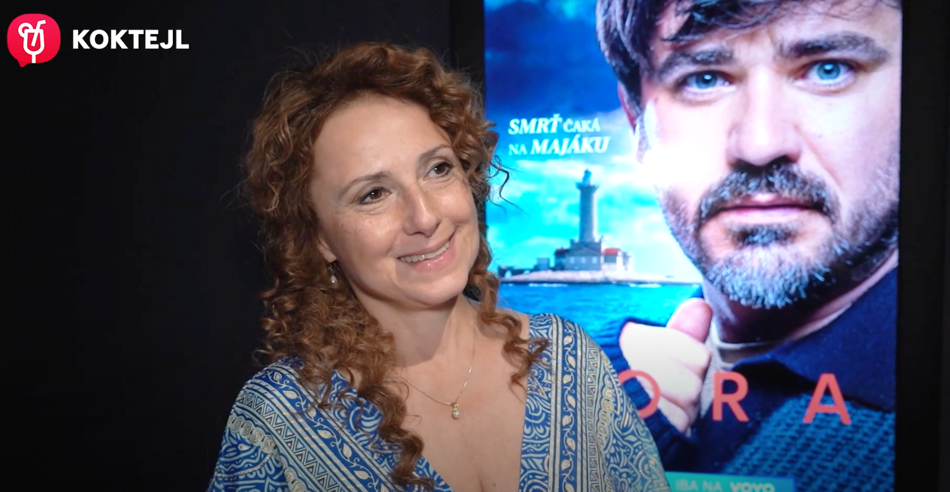 Herečka Zuzana Mauréry.