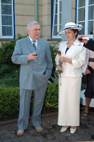 Danuta i Lech Wałęsowie