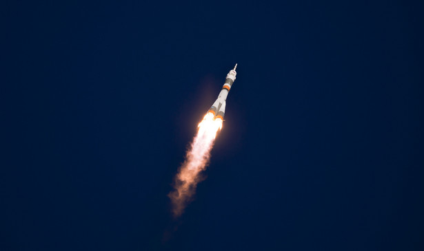 Start rosyjskiej rakiety Sojuz