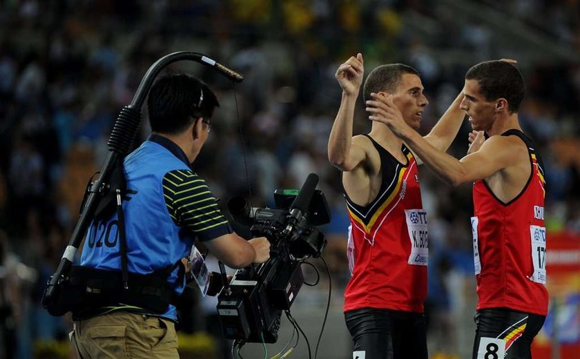 Belgijscy sprinterzy Kevin i Jonathan Borlee szykują się do igrzysk na lodowcu