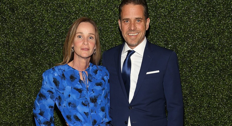 Kathleen Biden, now Buhle, and Hunter Biden, at the World Food Program USA's Annual McGovern-Dole Leadership Award Ceremony at Organization of American States on April 12, 2016 in Washington, DC.