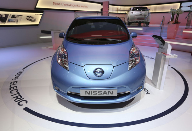 Elektryczny Nissan Leaf