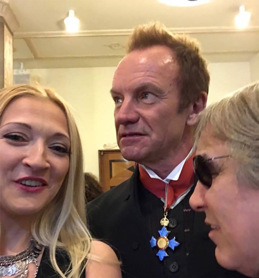 Jelena Krstić, Sting i Hose Felisijano