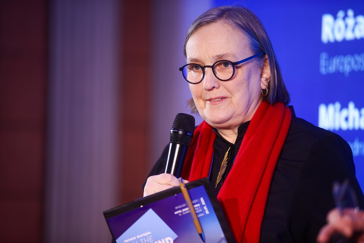Europosłanka Róża Thun (łg/dw) PAP/Łukasz Gągulski