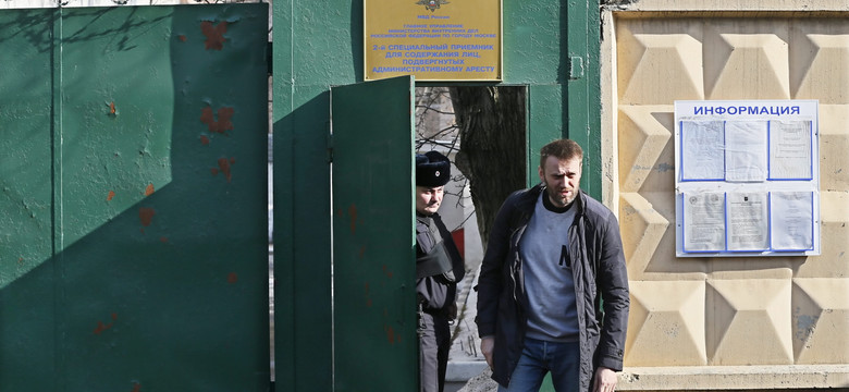 Aleksiej Nawalny wyszedł na wolność