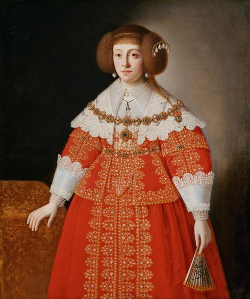 Cecylia Renata Habsburżanka. Zaślubiny z nią wymagały od Władysława IV Wazy zaciągnięcia kolejnych, pokaźnych długów