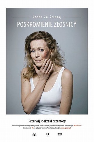 Tamara Arciuch w kampanii społecznej Fundacja Centrum Praw Kobiet