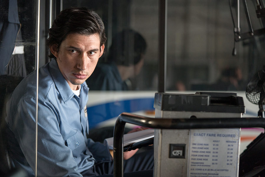 Adam Driver jako Paterson w filmie "Paterson" (2016)