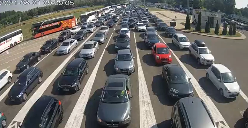 Na Horgošu je zadržavanje oko 2 sata