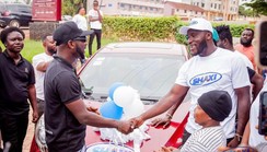 Shatta Wale gifts actor Ras Nene a car