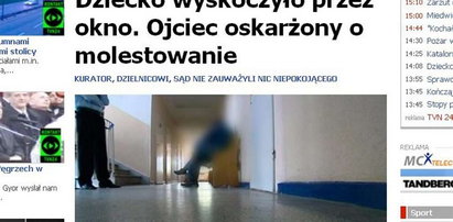 Dramat! 8-latka wyskoczyła z okna. Ojciec ją molestował?