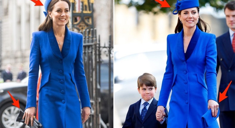 The Princess of Wales rewore a coatdress for an Easter service at Windsor Castle.Karwai Tang/Max Mumby/Indigo/Getty Images