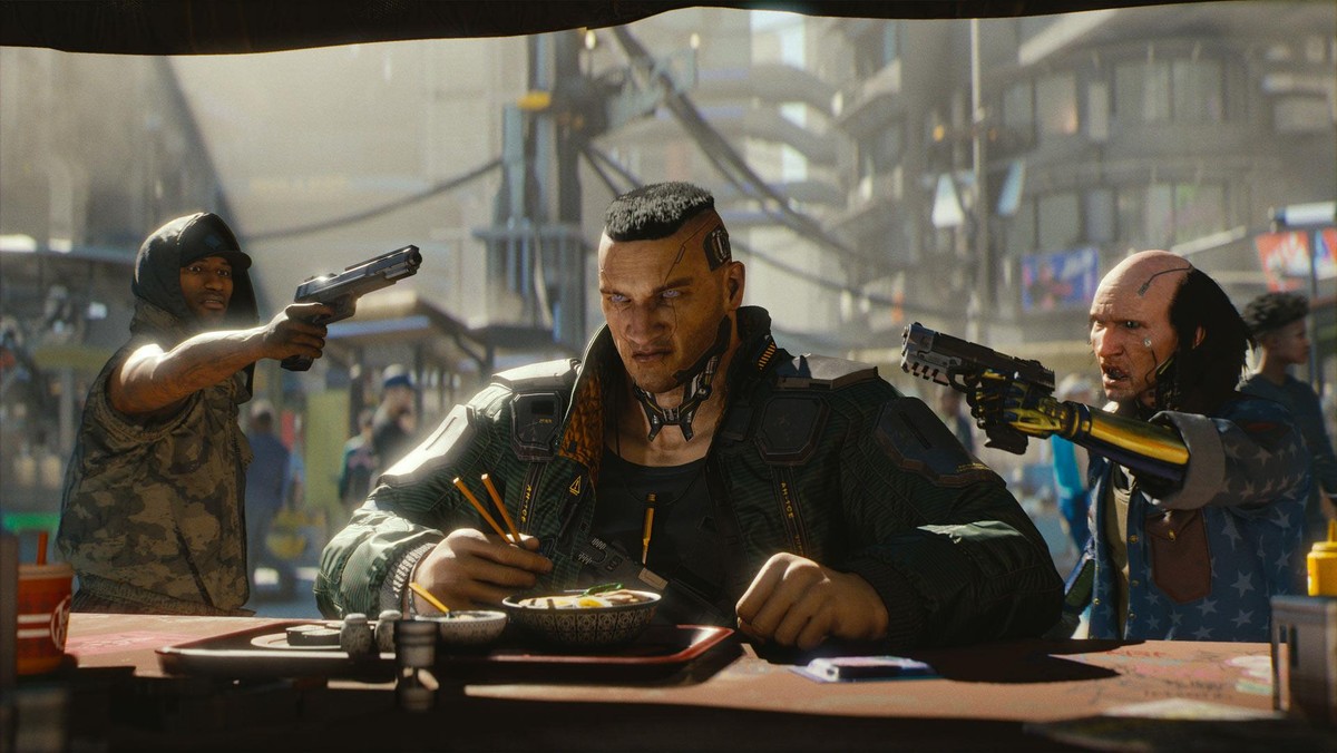 Screen z gry Cyberpunk 2077