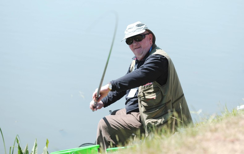 Wytchnieniem od pracy - bo Turski bez wątpienia był pracoholikiem -  było wędkowanie.