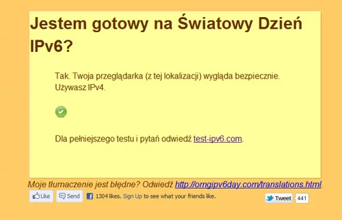 A czy Ty jesteś gotowy na IPv6?