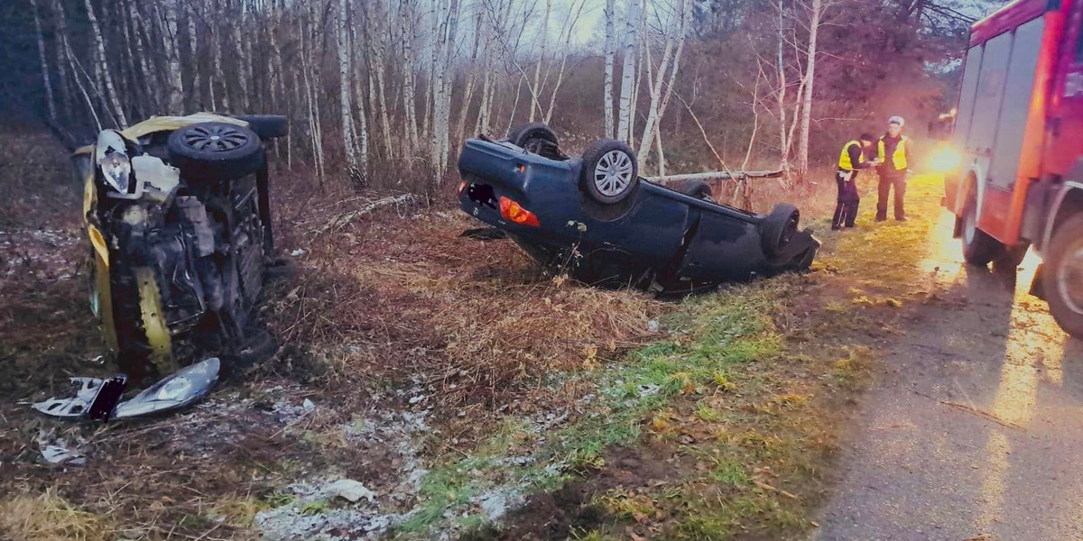 Dramat na drodze! Auto młodej kobiety dachowało. Gdy wyszła wezwać pomoc, doszło do tragedii...