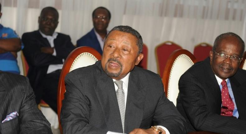 Gabonese opposition leader Jean Ping, seen in September 2016, has styled himself as president-elect since losing the August election by less than 6,000 votes