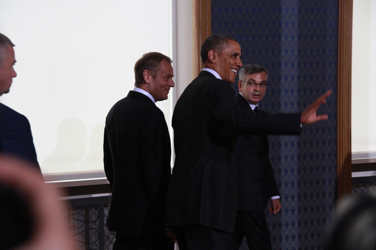 Barack Obama Donald Tusk prezydent USA Kancelaria Premiera #ObamaPL