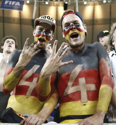 Radość Niemców ze zdobycia mistrzostwa świata