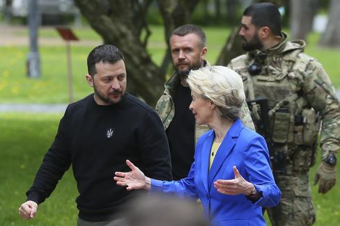 Wołodymyr Zełenski i Ursula von der Leyen w Kijowie / zdj. PAP (zdjęcia)