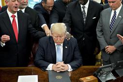 President Trump Declares Sunday A National Day Of Prayer For Hurricane Harvey Victims
