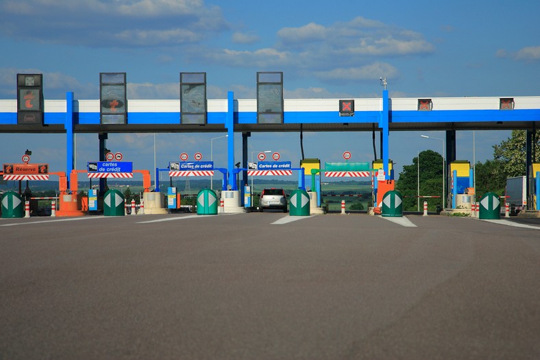 Płatna autostrada we Francji, fot. Netfalls