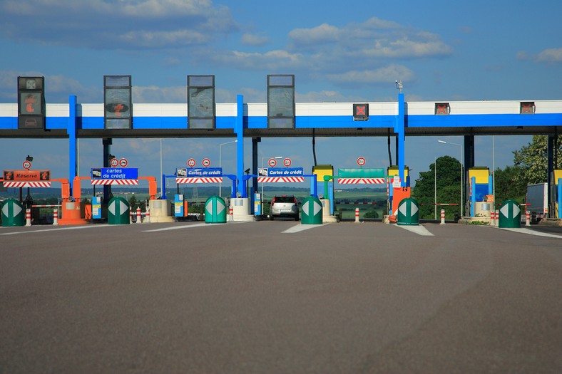 Płatna autostrada we Francji, fot. Netfalls