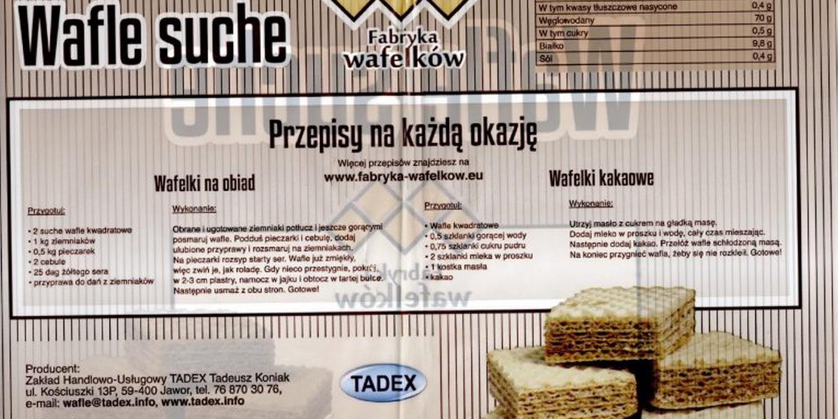 Uwaga! Wycofują te produkty z obrotu. Jeden może być skażony pałeczkami salmonelli