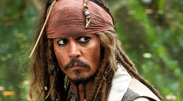 Johnny Depp mint Jack Sparrow