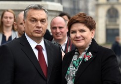 Szydło i Orban o wspólnym stanowisku Grupy Wyszehradzkiej w sprawach europejskich