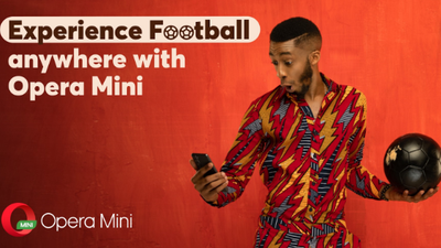 Elevate your game season with Opera Mini – the all-in-one platform that combines a fast, lightweight mobile browser with an in-depth roundup of the football world.