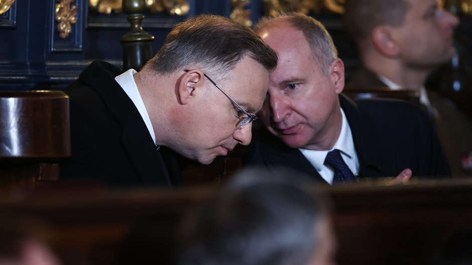 Andrzej Duda oraz Wojciech Kolarski